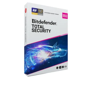 Bitdefender Total Security – 5 Devices / 1 Year (Digital)
