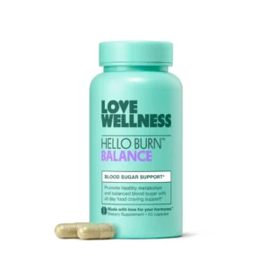Love Wellness Hello Burn Balance — Blood Sugar & Healthy Eating Support (60 Count)