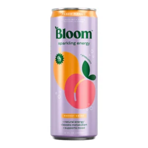 Bloom Nutrition Sparkling Energy Drink, Razzberry Lemon