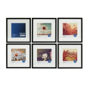 Mainstays 8x8 Black Picture Frames
