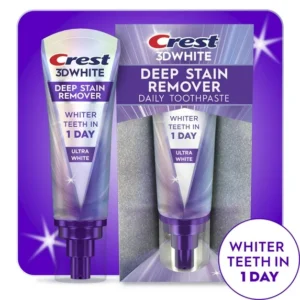 Crest 3D White Brilliance Deep Stain Remover Toothpaste